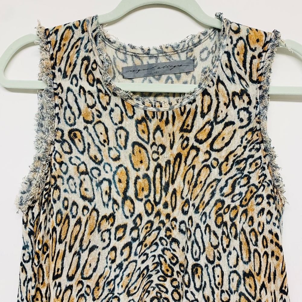 Raquel Allegra Leopard Print Dress - Picture 4 of 9